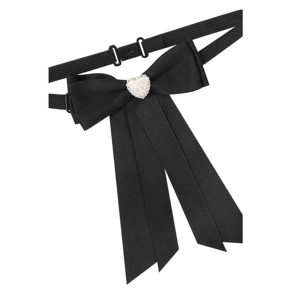 Banned - Old Hollywood Vlinderdas - Zwart